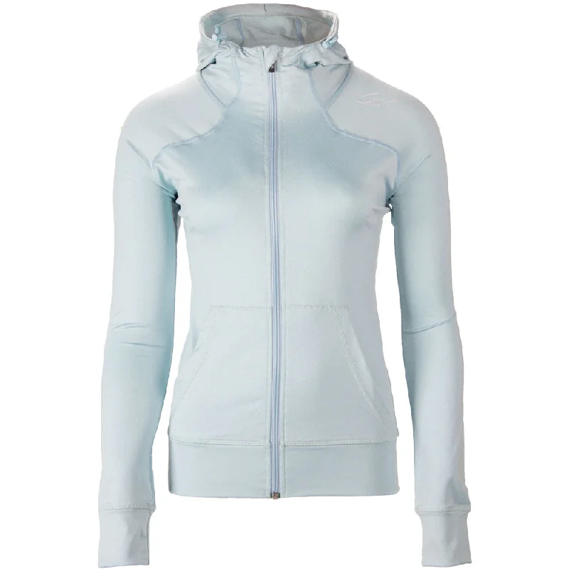 Vici Jacket -Light Blue Women's gym jackets