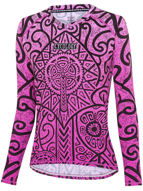 Zanzibar Women's Long Sleeve MTB Jersey Casual Hoodie Sweatshirt Look