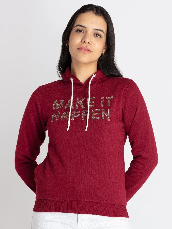 Womens Printed Hooded Sweatshirt Oversized Hoodies for Women