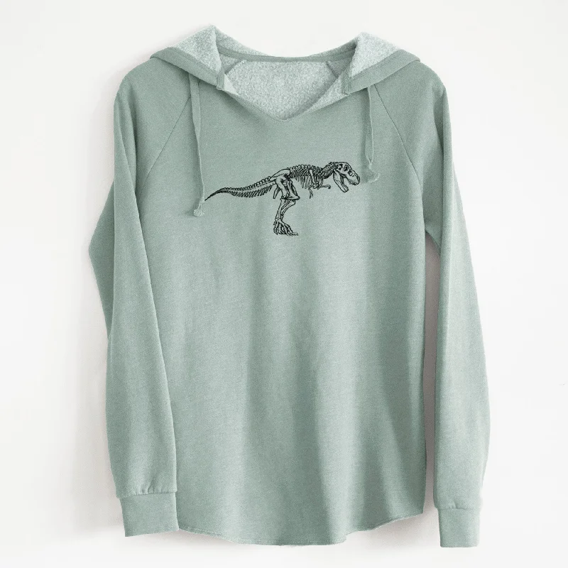 Tyrannosaurus Rex Skeleton - Cali Wave Hooded Sweatshirt Stylish Hoodies Collection