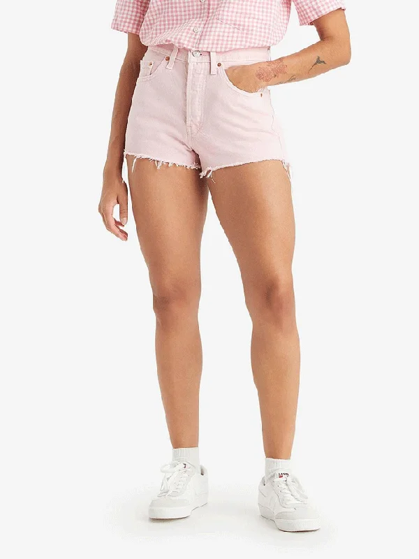 Levi's 563270398 Womens 501 Original Shorts Pink