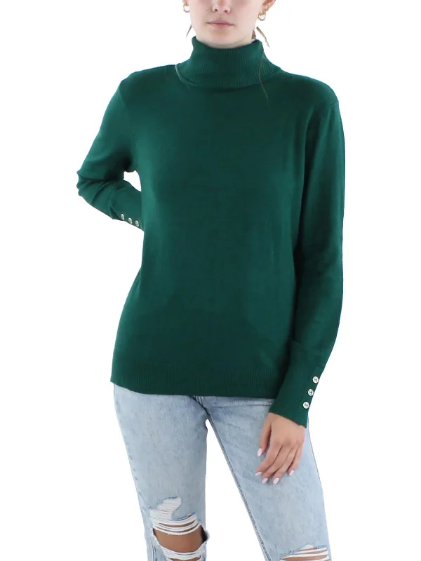 Womens Ribbed Pullover Turtleneck Sweater Warm sweaters