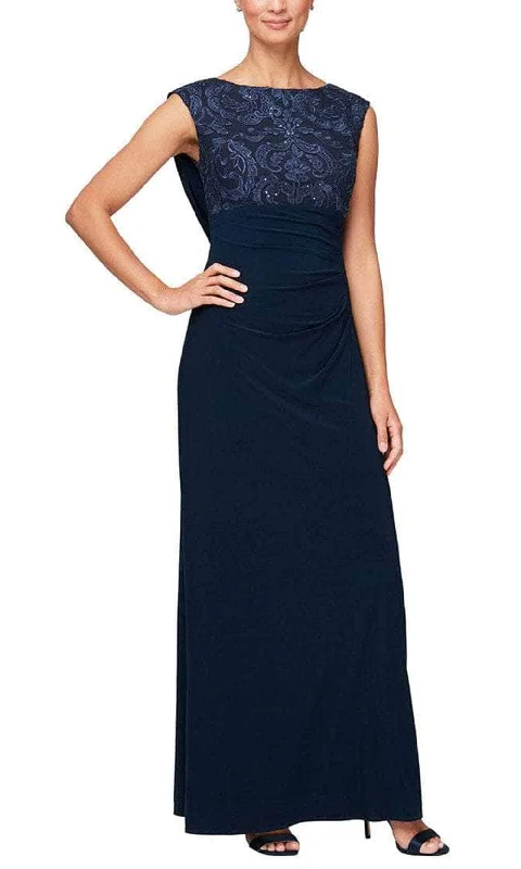 Alex Evenings - 81171137 Cowl Back Long Dress Formal maxi dresses