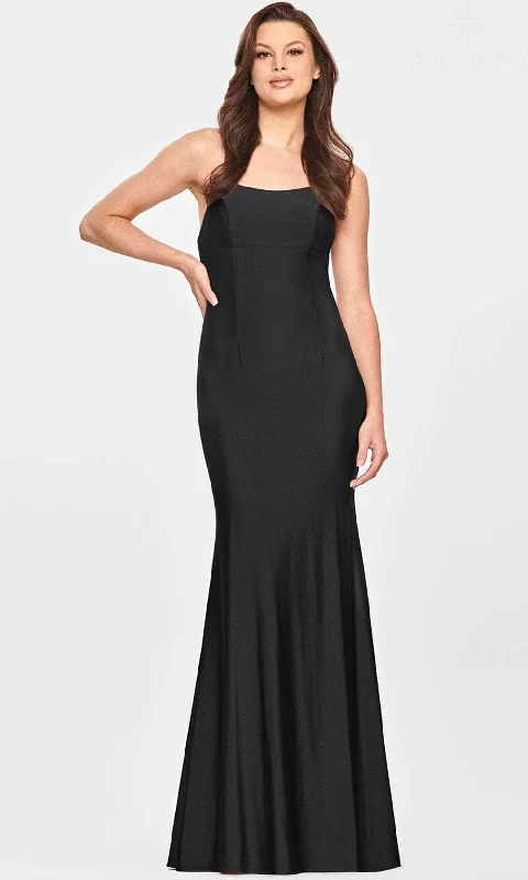 Faviana S10844 - Sleeveless Scoop Neckline Evening Dress Knitted party dresses