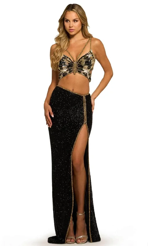 Sherri Hill 55409 - Two Piece Butterfly Beaded Prom Gown Birthday party dresses