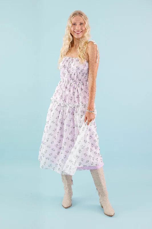 Tea Party In The Garden Midi Dress Summer party midi dresses