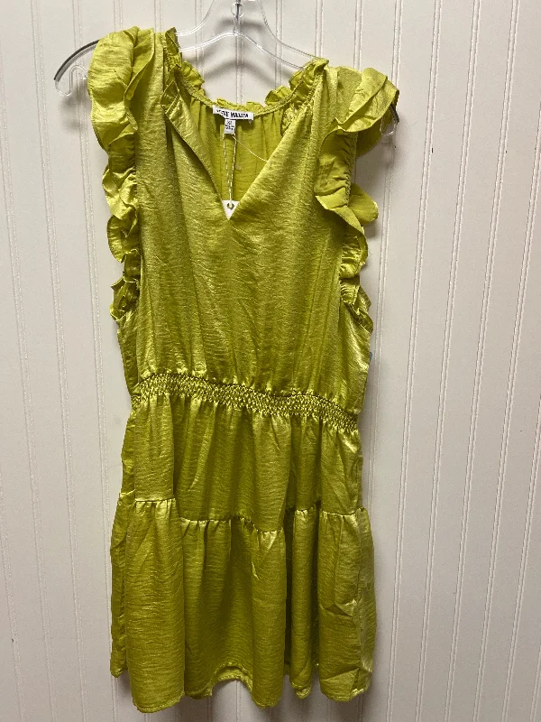 Dress Casual Short By Steve Madden In Green, Size: Xl Soft Leather Skirt