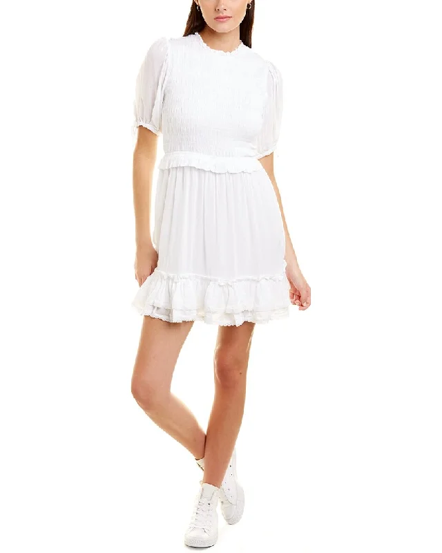 Dress Forum Good Lovin Shirred Mini Dress Fitted Mini Skirt