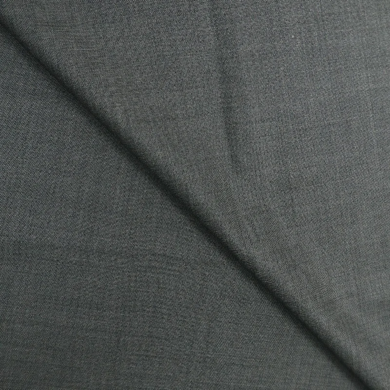 2 YDS Concord Gray Prince Of Wales Wool Loro Piana Fabric Discounted unclassified dresses