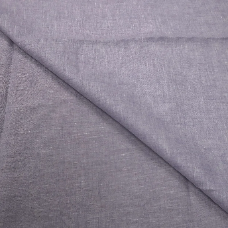 2 YDS Lilac and White Crosshatch Street Lino 100% Linen Loro Piana Fabric Anniversary unclassified dresses