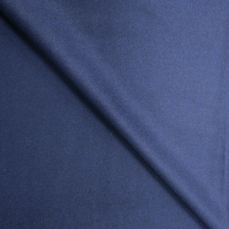 3.50 YDS Congress Blue Solid Wool and Cashmere Loro Piana Fabric Designer unclassified dresses