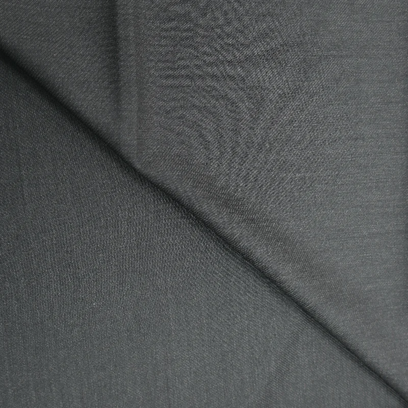 4 YDS Charcoal Solid 100% Wool Super 130's Loro Piana Fabric Travel unclassified dresses