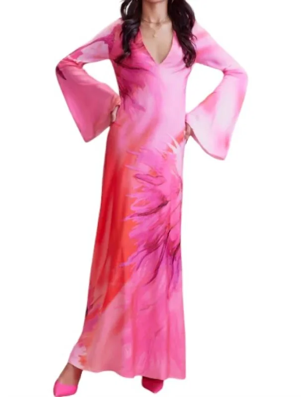 Abira Dress In Pink Earthy tone unclassified dresses