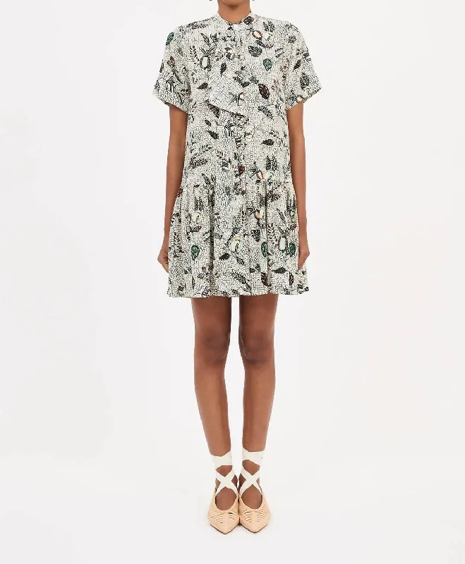 Adalyn Dress In Botanical Mist Lightweight unclassified dresses