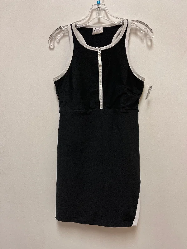 Athletic Dress By Sage In Black, Size: L Engagement unclassified dresses