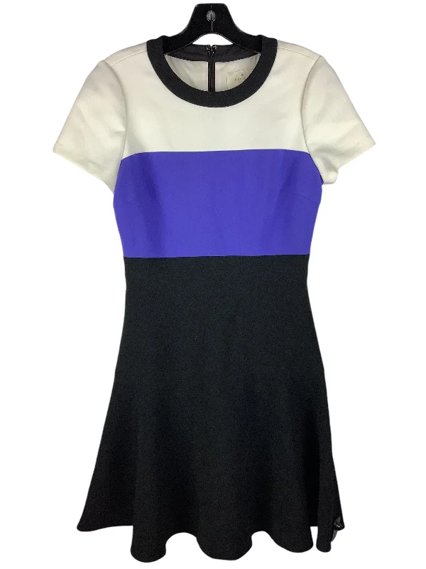 Dress Designer By Kate Spade In Blue & White, Size: 2 Anniversary unclassified dresses