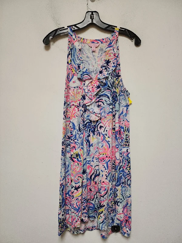 Dress Designer By Lilly Pulitzer In Multi-colored, Size: M Women's unclassified dresses