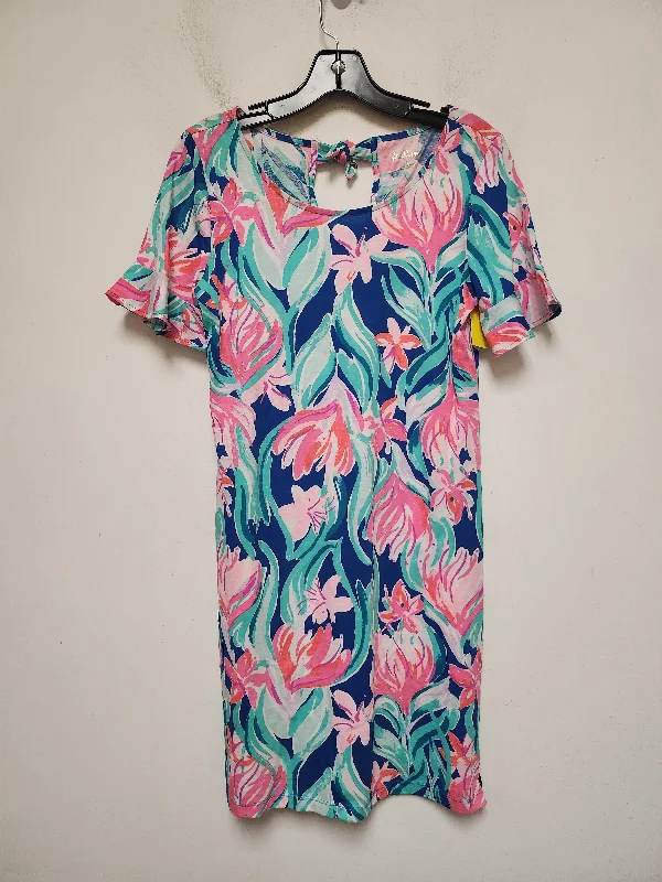 Dress Designer By Lilly Pulitzer In Multi-colored, Size: S Holiday unclassified dresses