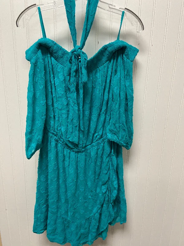 Dress Designer By Lilly Pulitzer In Teal, Size: L Gothic unclassified dresses