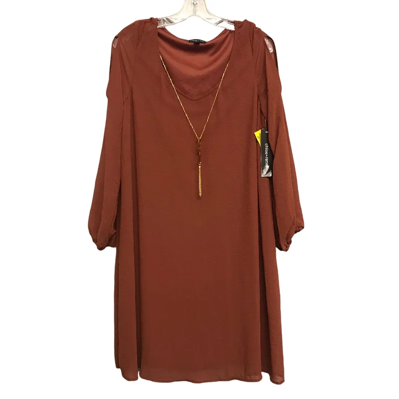 Dress Work By Chloe + Rene In Brown, Size:M Affordable unclassified dresses