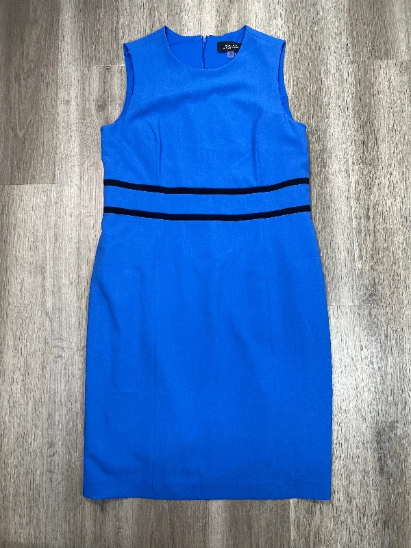 Dress Work By Evan-picone In Blue, Size: Xxl High-low unclassified dresses