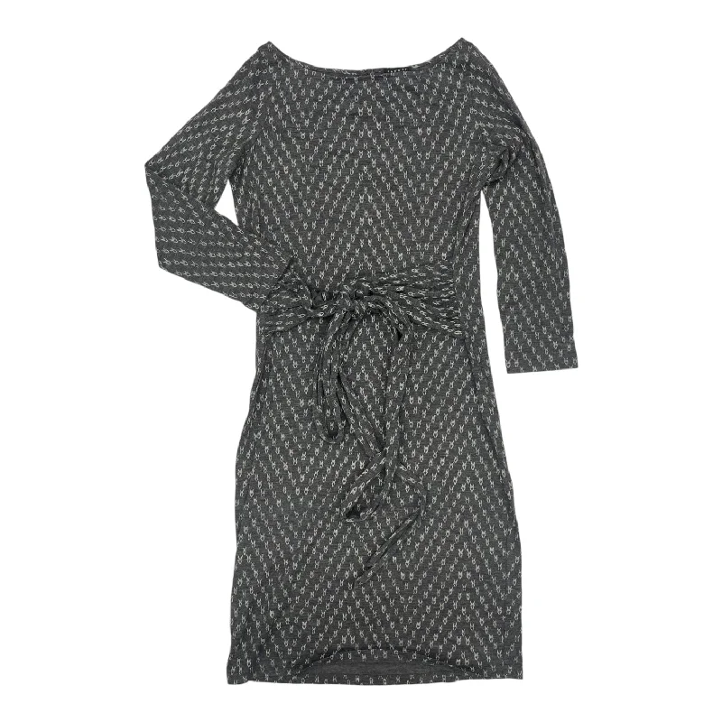 Dress Work By Theory In Grey, Size:L Embroidered unclassified dresses