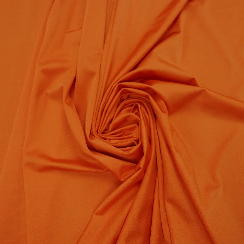 ERT.Orange Solid Spandex Stretch Fabric Dark color unclassified dresses