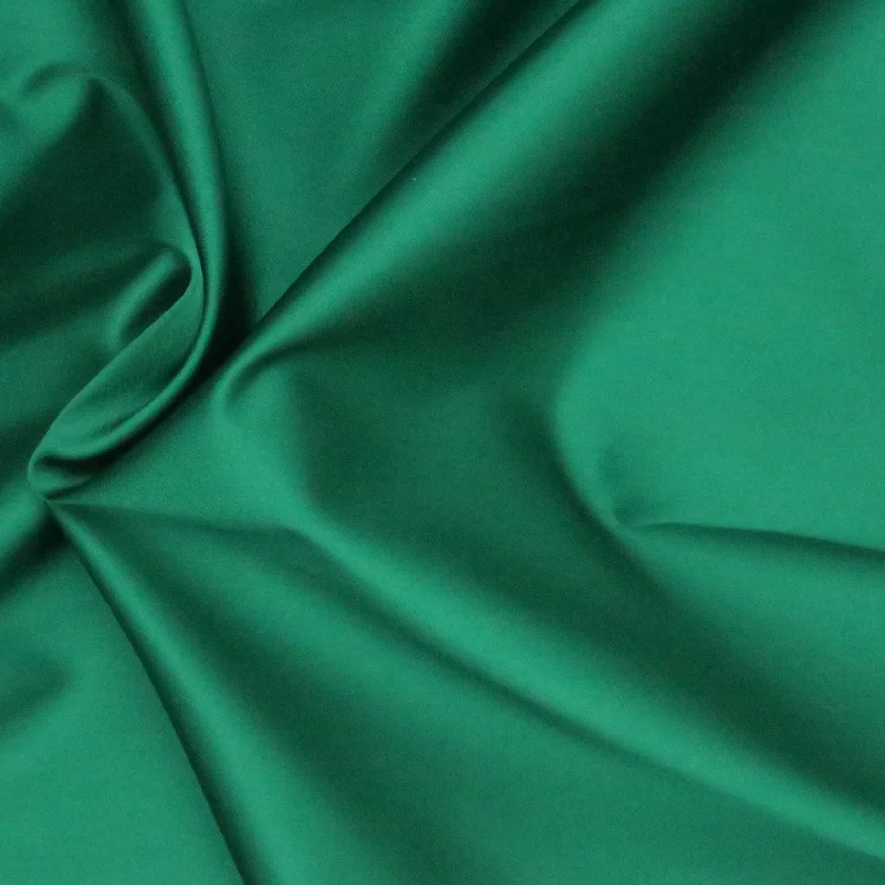 Green Solid Satin Stretch Denim unclassified dresses