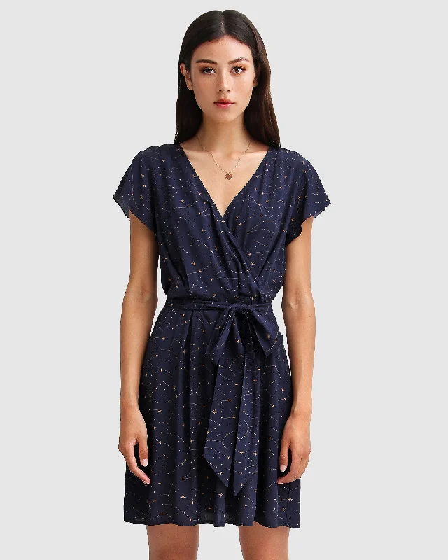 I'm The Star Wrap Dress Comfortable unclassified dresses