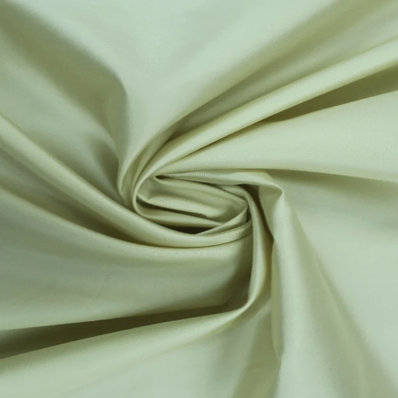 Ivory Satin Solid Silk & Wool Blend Fabric Affordable unclassified dresses