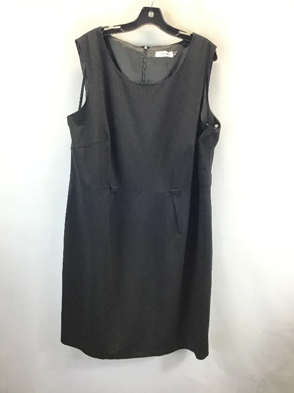 Jumpsuit By Calvin Klein In Black, Size: 22womens Festival unclassified dresses