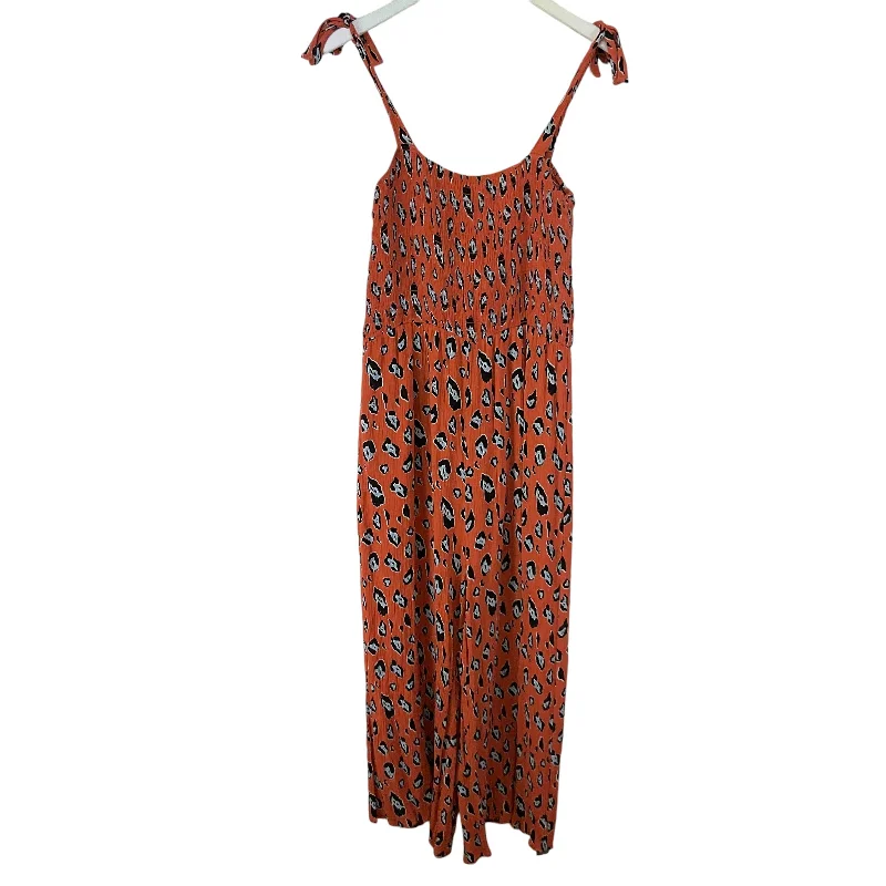 Jumpsuit By Fantastic Fawn In Orange, Size: L Elegant evening unclassified dresses