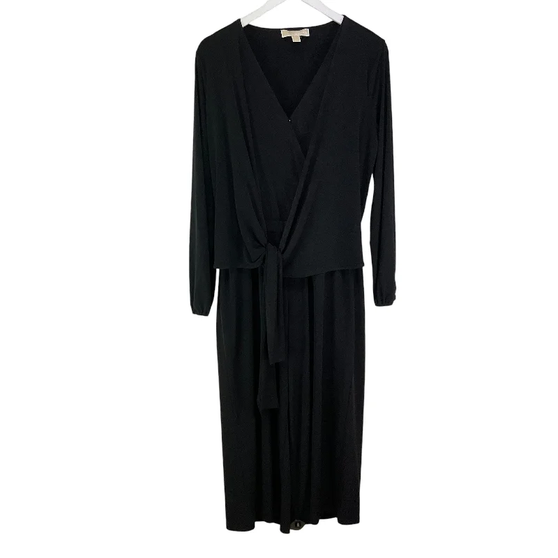 Jumpsuit By Michael Kors In Black, Size: M Discounted unclassified dresses