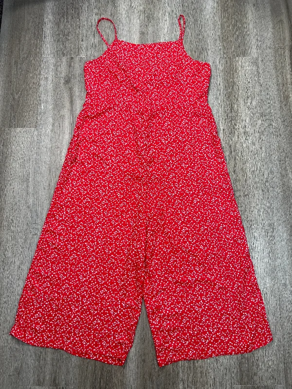 Jumpsuit By Wild Fable In Red, Size: Xxl Halter unclassified dresses