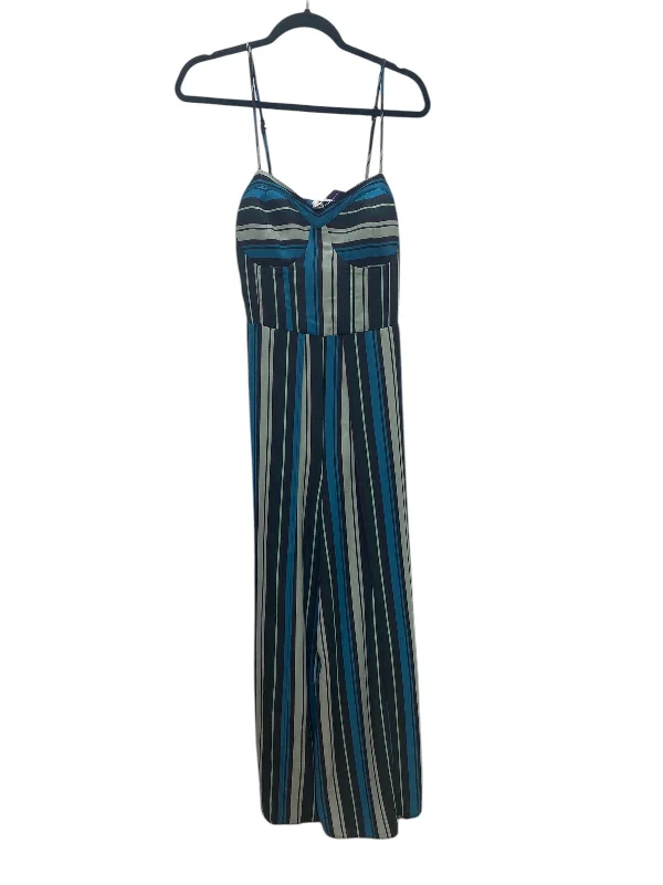 Jumpsuit By Xhilaration In Striped Pattern, Size: L Boho unclassified dresses