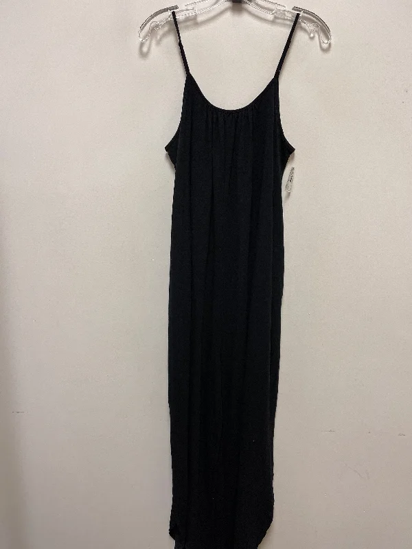 Jumpsuit By Zenana Outfitters In Black, Size: Xl Velvet unclassified dresses