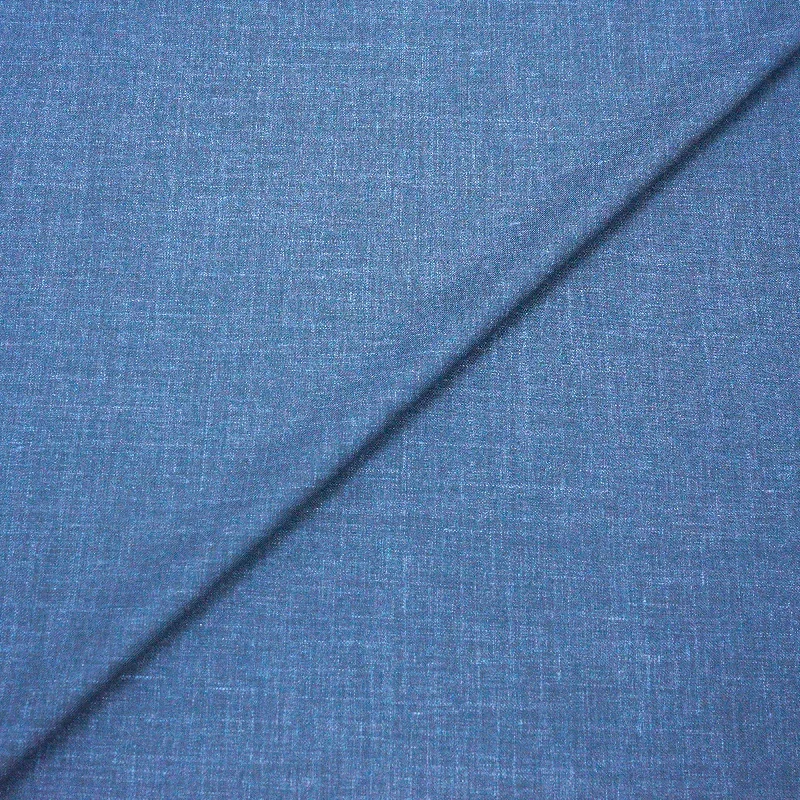 Marine Blue Plain Dormeuil Naturals Fabric Office unclassified dresses