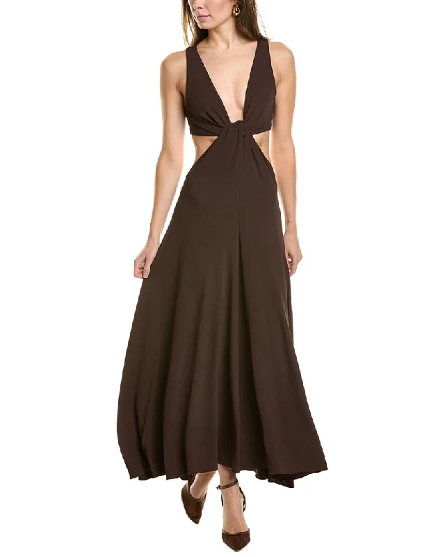 Michael Kors Cutout Dress Velvet unclassified dresses