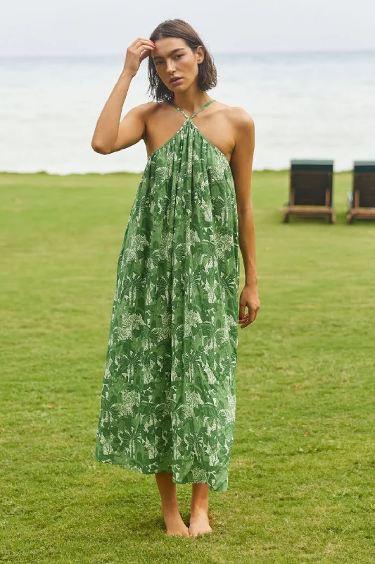 Petra Dress // Green Jungle Everyday wear unclassified dresses