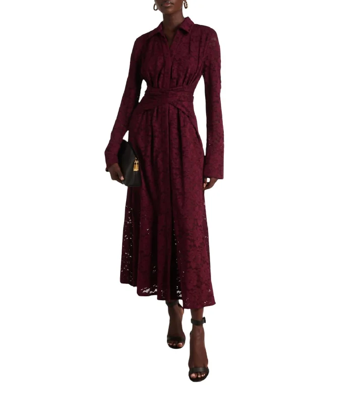 Regent Dress In Velvet Plum Affordable unclassified dresses