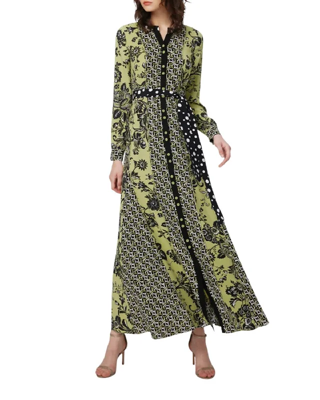 Shaena Dress In Night Vine Floral unclassified dresses