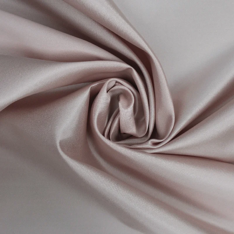 Shimmering Satin in Light Pink Solid Silk & Wool Blend Fabric Sleeveless unclassified dresses