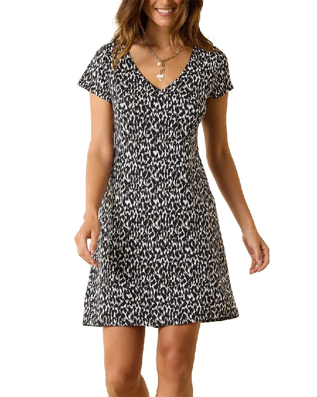 Tommy Bahama Darcy Chic Cheetah V-Neck Shift Dress Best-selling unclassified dresses