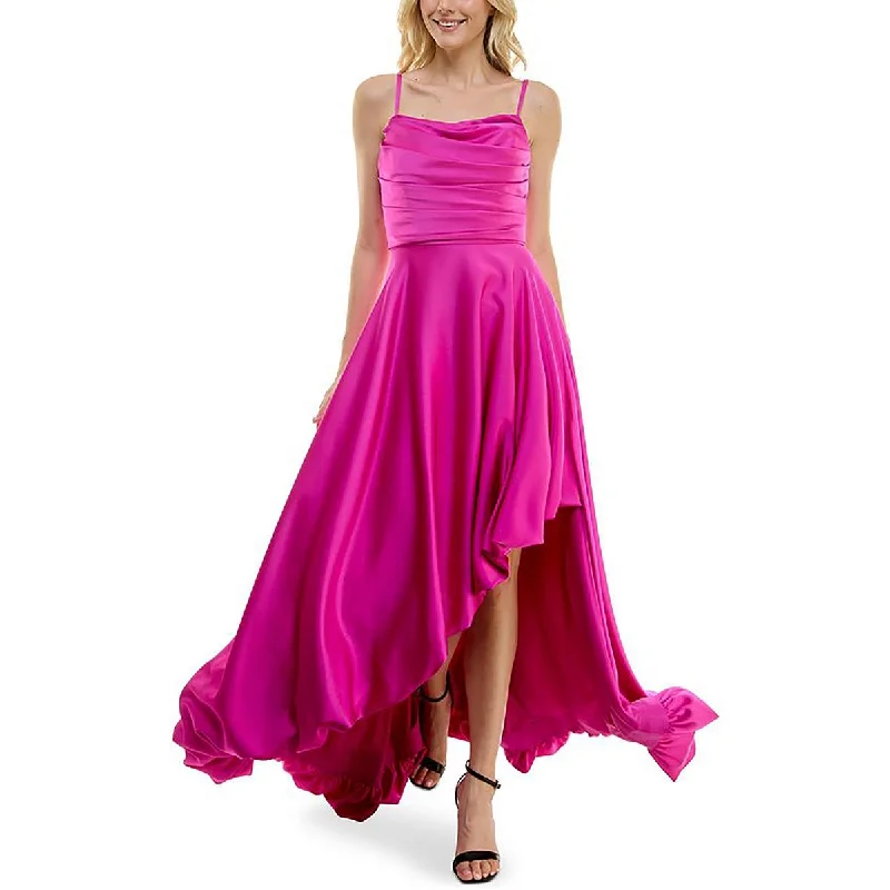 Womens Asymmetric Polyester Evening Dress Beach unclassified dresses