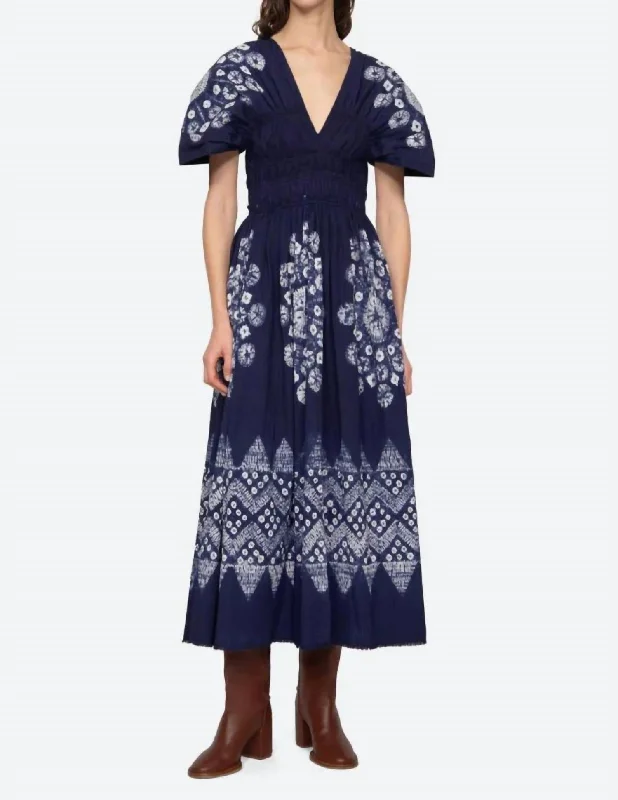 Yana Dress In Navy Dark color unclassified dresses