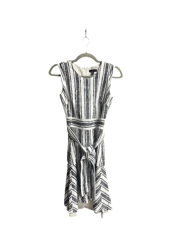 Dress Casual Midi By J. Crew In Striped Pattern, Size: S Classic A-line Skirt