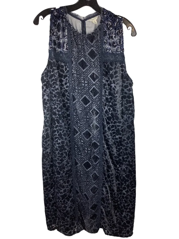 Dress Party Midi By Lucky Brand In Navy, Size: S Midi Skirt Fashion