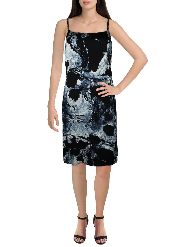 Womens Marble Dressy Midi Dress Trendy Midi Look